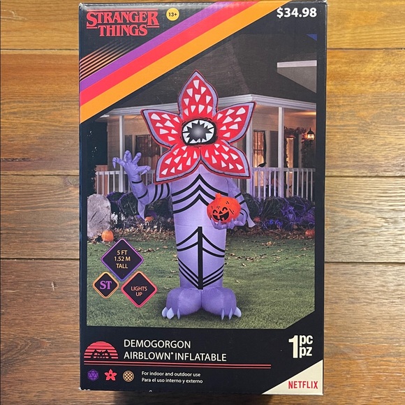 Stranger Things | 5ft Tall Outdoor Inflatable | Light Up | Halloween 🎃 - Picture 1 of 2